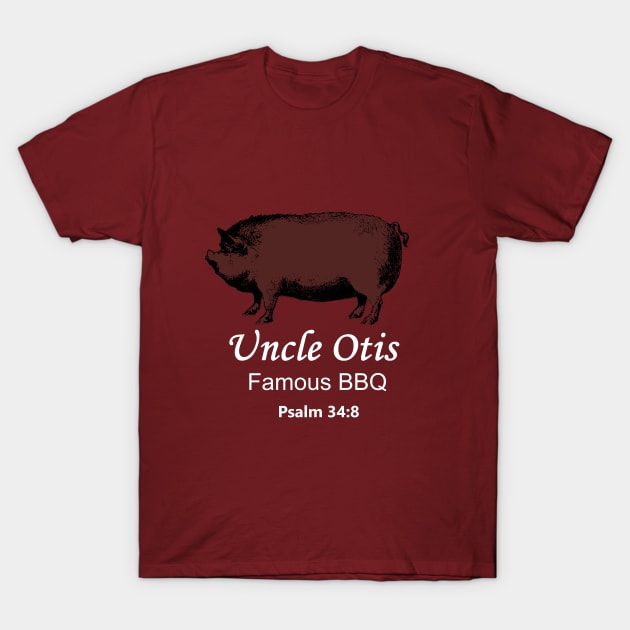Uncle Otis BBQ T-Shirt by Designs by Otis